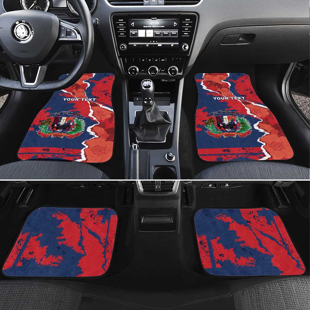 Dominican Republic Car Mats Bayahibe Rose Unique Style