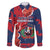Personalized Dominican Republic Family Matching Long Sleeve Bodycon Dress and Hawaiian Shirt Bayahibe Rose Unique Style