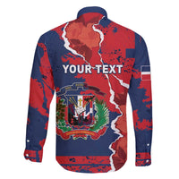 Personalized Dominican Republic Family Matching Off The Shoulder Long Sleeve Dress and Hawaiian Shirt Bayahibe Rose Unique Style