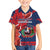 Personalized Dominican Republic Family Matching Off Shoulder Maxi Dress and Hawaiian Shirt Bayahibe Rose Unique Style