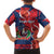 Personalized Dominican Republic Family Matching Off Shoulder Short Dress and Hawaiian Shirt Bayahibe Rose Unique Style
