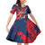 Personalized Dominican Republic Family Matching Off Shoulder Short Dress and Hawaiian Shirt Bayahibe Rose Unique Style
