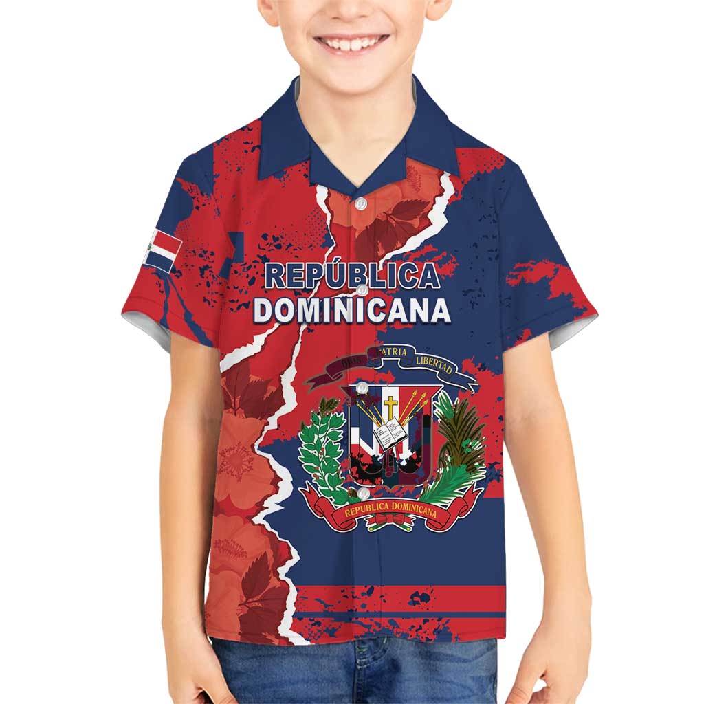 Personalized Dominican Republic Family Matching Puletasi and Hawaiian Shirt Bayahibe Rose Unique Style
