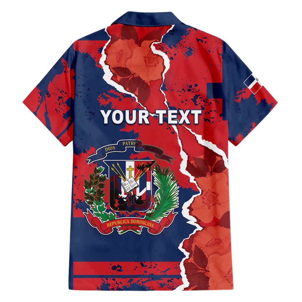 Personalized Dominican Republic Family Matching Short Sleeve Bodycon Dress and Hawaiian Shirt Bayahibe Rose Unique Style