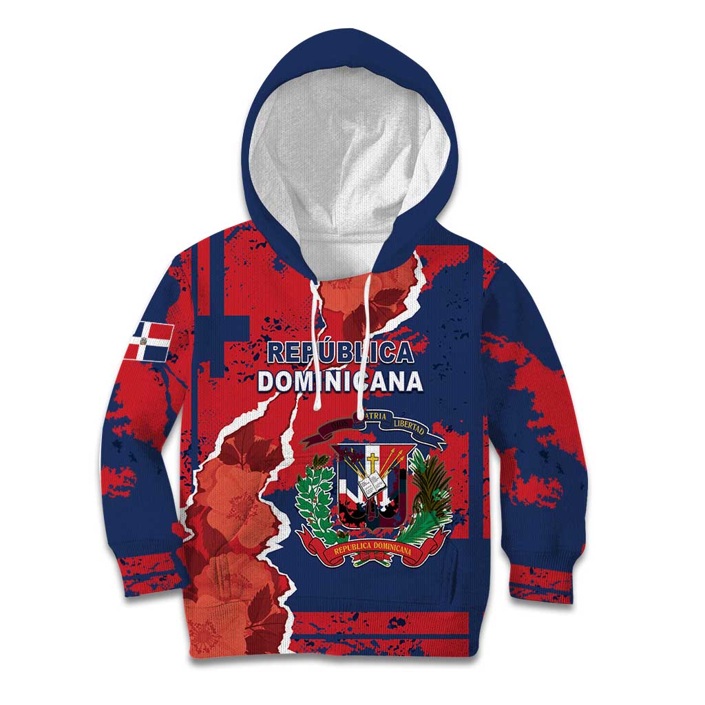 Personalized Dominican Republic Kid Hoodie Bayahibe Rose Unique Style
