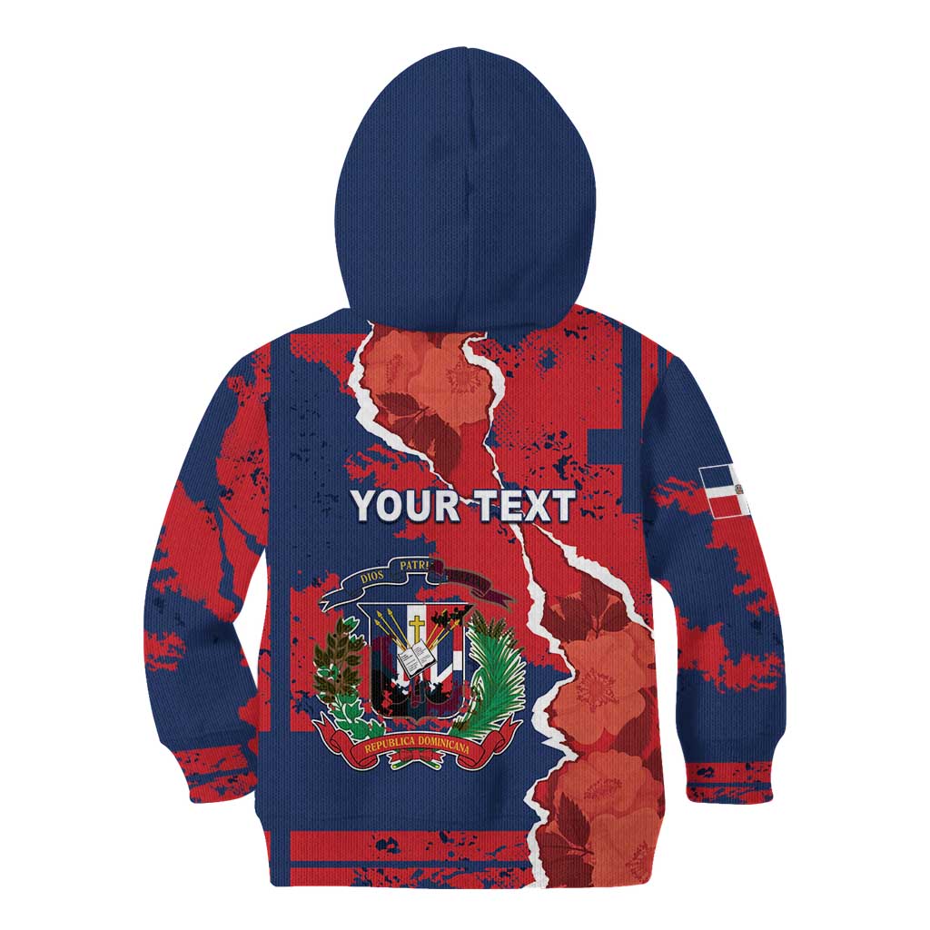 Personalized Dominican Republic Kid Hoodie Bayahibe Rose Unique Style