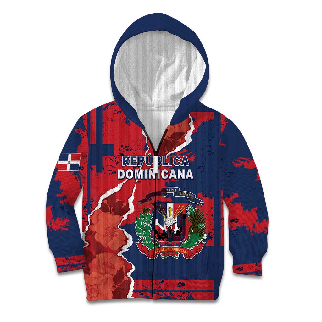 Personalized Dominican Republic Kid Hoodie Bayahibe Rose Unique Style