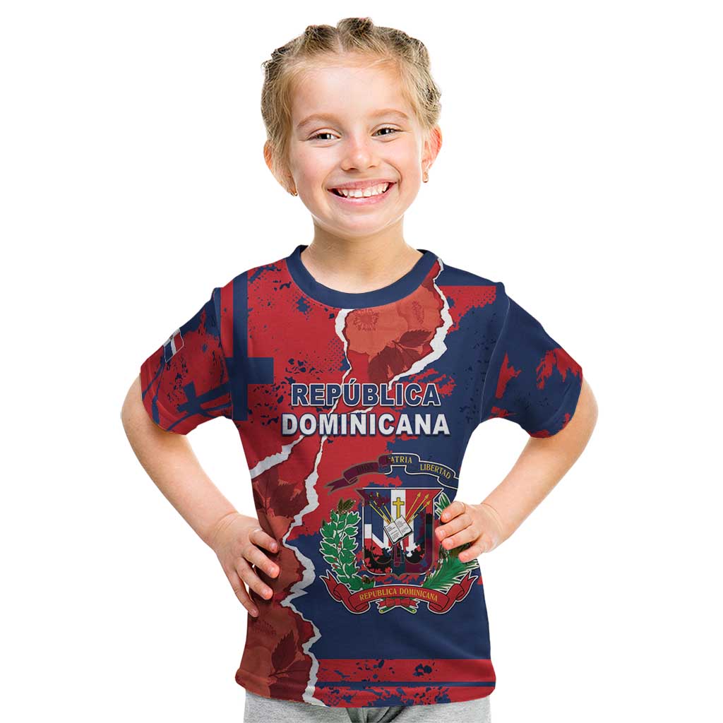 Personalized Dominican Republic Kid T Shirt Bayahibe Rose Unique Style