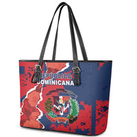 Dominican Republic Leather Tote Bag Bayahibe Rose Unique Style