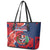 Dominican Republic Leather Tote Bag Bayahibe Rose Unique Style