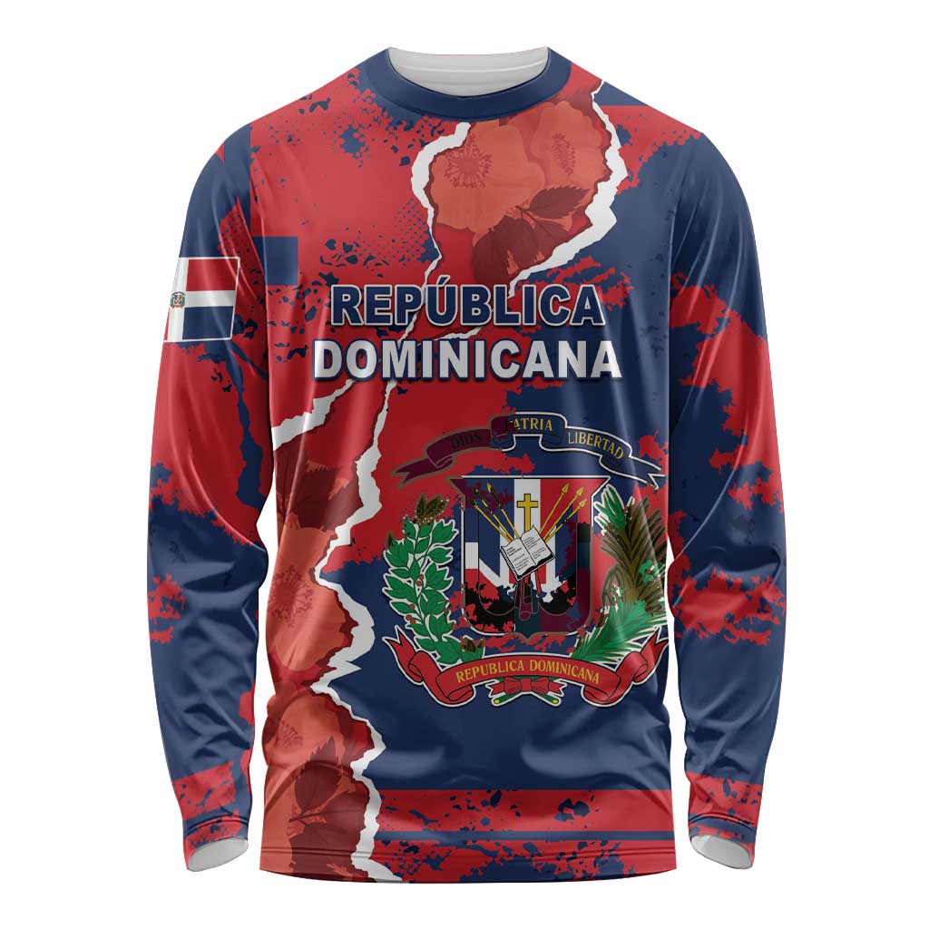 Personalized Dominican Republic Long Sleeve Shirt Bayahibe Rose Unique Style
