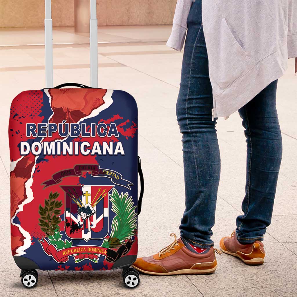 Dominican Republic Luggage Cover Bayahibe Rose Unique Style