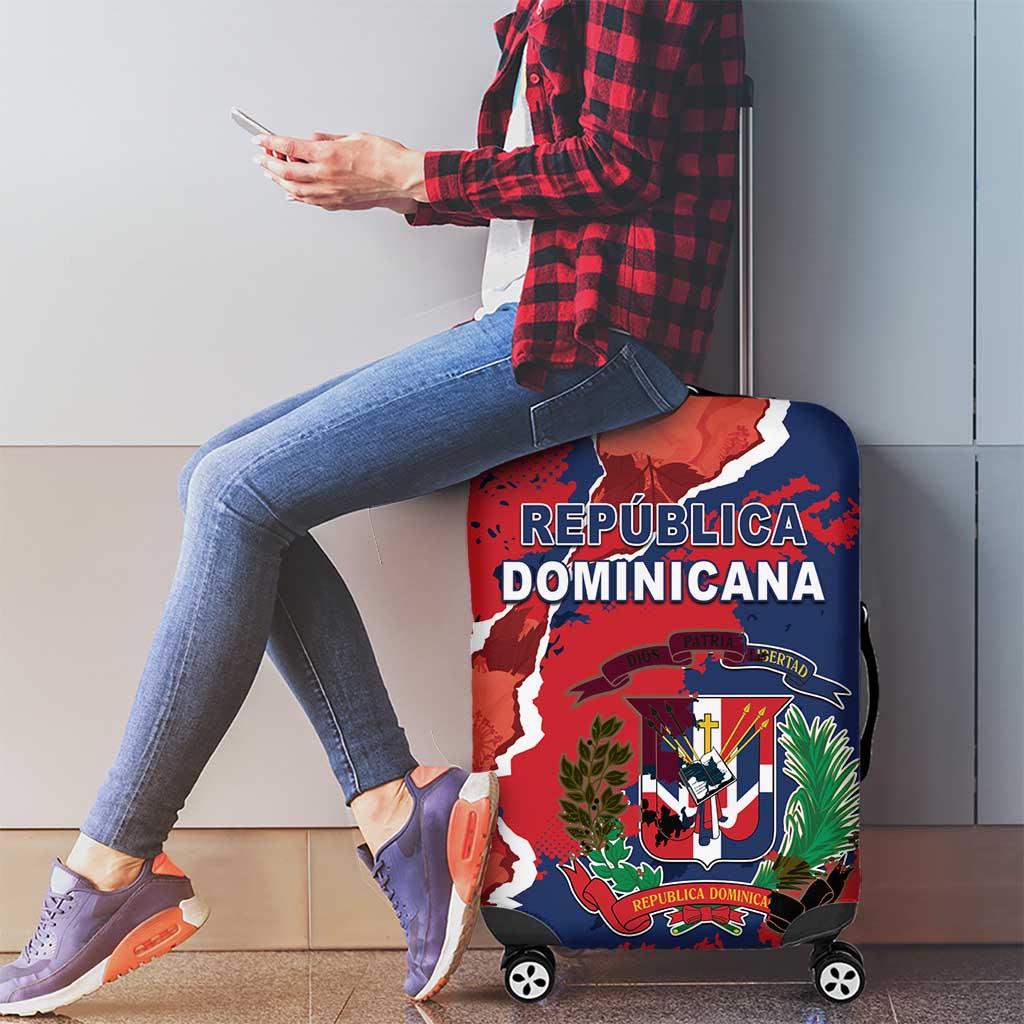 Dominican Republic Luggage Cover Bayahibe Rose Unique Style