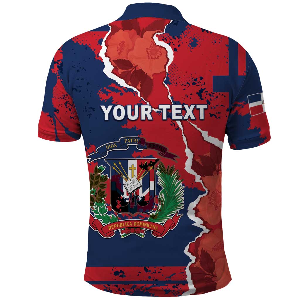 Personalized Dominican Republic Polo Shirt Bayahibe Rose Unique Style