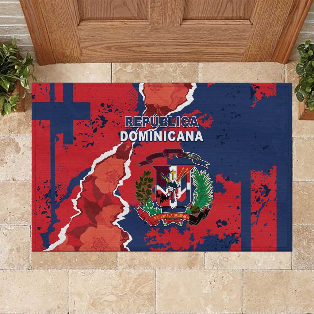 Dominican Republic Rubber Doormat Bayahibe Rose Unique Style