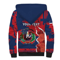 Personalized Dominican Republic Sherpa Hoodie Bayahibe Rose Unique Style