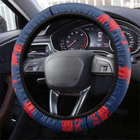 Dominican Republic Steering Wheel Cover Bayahibe Rose Unique Style