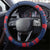 Dominican Republic Steering Wheel Cover Bayahibe Rose Unique Style