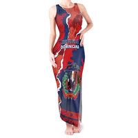 Personalized Dominican Republic Tank Maxi Dress Bayahibe Rose Unique Style