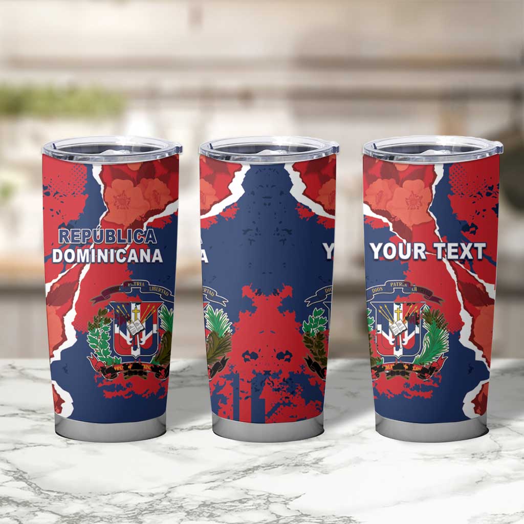 Personalized Dominican Republic Tumbler Cup Bayahibe Rose Unique Style