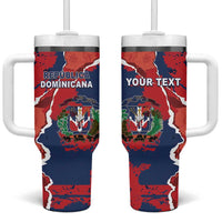 Personalized Dominican Republic Tumbler With Handle Bayahibe Rose Unique Style