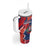 Personalized Dominican Republic Tumbler With Handle Bayahibe Rose Unique Style