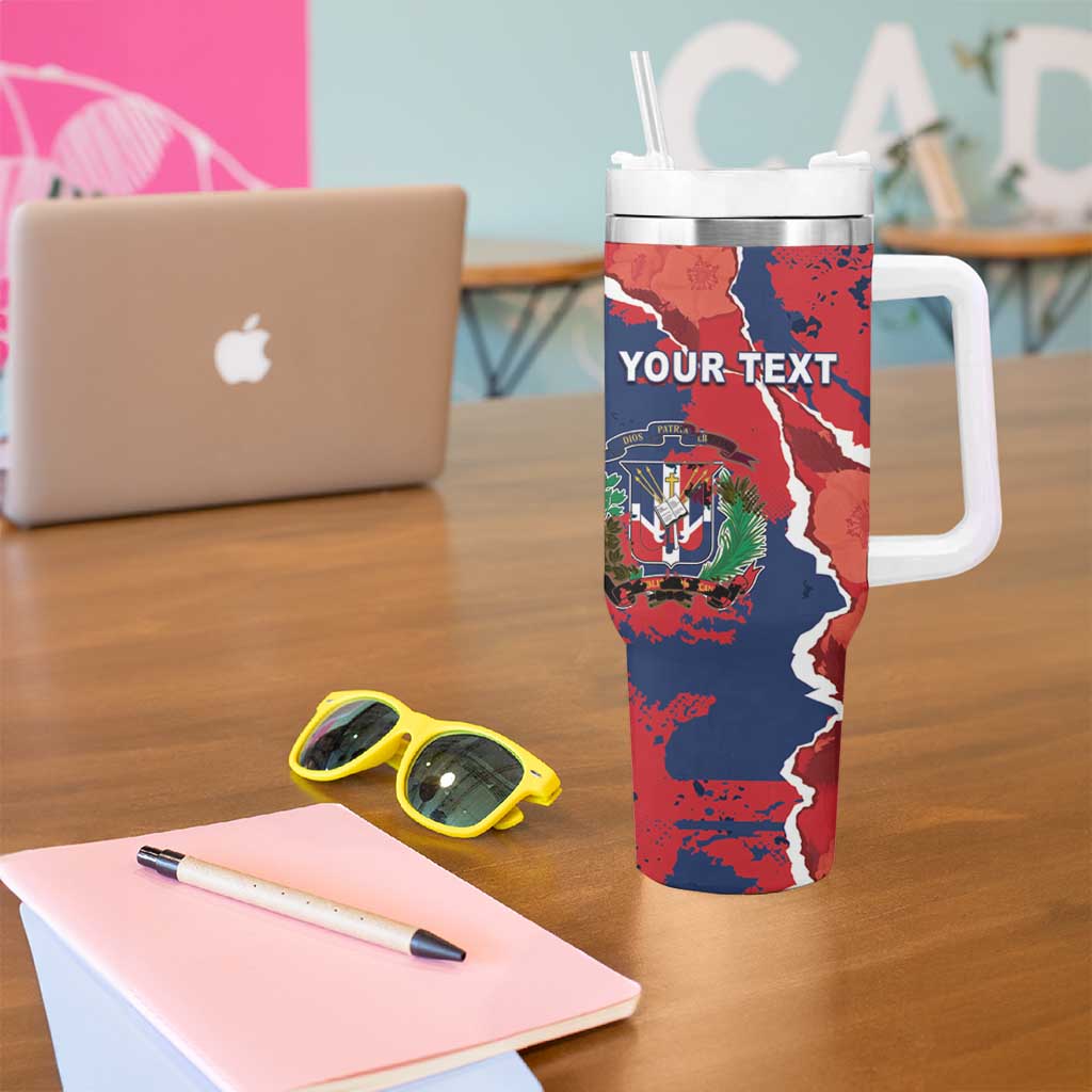 Personalized Dominican Republic Tumbler With Handle Bayahibe Rose Unique Style