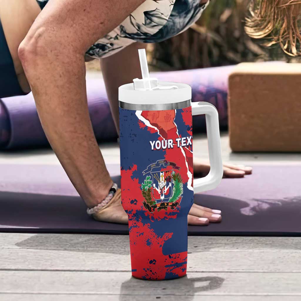 Personalized Dominican Republic Tumbler With Handle Bayahibe Rose Unique Style