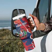 Personalized Dominican Republic Tumbler With Handle Bayahibe Rose Unique Style