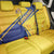 Barbados Gold Trident Back Car Seat Cover With Coat Of Arms