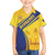 Barbados Gold Trident Hawaiian Shirt With Coat Of Arms