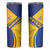 Barbados Gold Trident Skinny Tumbler With Coat Of Arms