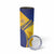 Barbados Gold Trident Skinny Tumbler With Coat Of Arms