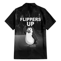 Funny Penguin Resist Family Matching Mermaid Dress and Hawaiian Shirt Flippers Up I Stand With Penguins