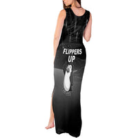 Funny Penguin Resist Tank Maxi Dress Flippers Up I Stand With Penguins