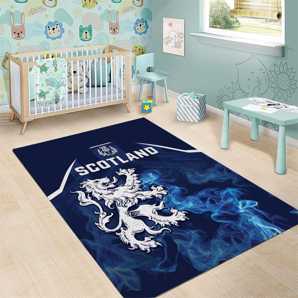 Scotland Rugby Area Rug Go Scottish Thistle Unique Style