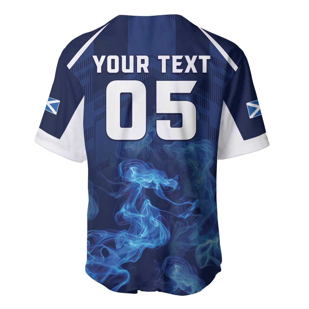 Scotland Rugby Custom Baseball Jersey Go Scottish Thistle Unique Style