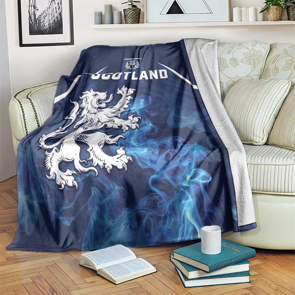 Scotland Rugby Blanket Go Scottish Thistle Unique Style