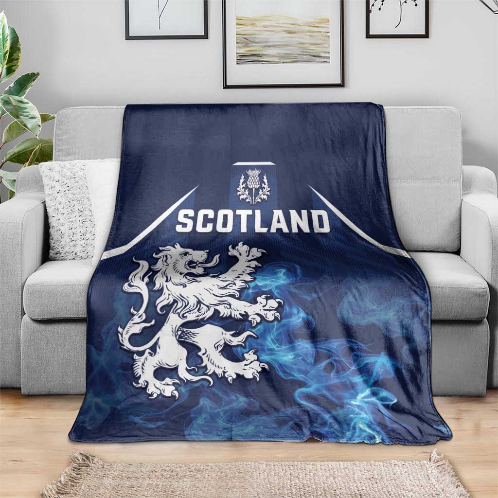 Scotland Rugby Blanket Go Scottish Thistle Unique Style