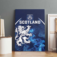 Scotland Rugby Canvas Wall Art Go Scottish Thistle Unique Style