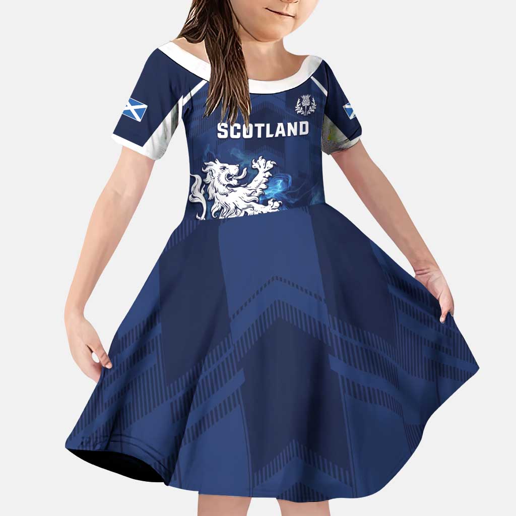 Scotland Rugby Custom Family Matching Puletasi and Hawaiian Shirt Go Scottish Thistle Unique Style