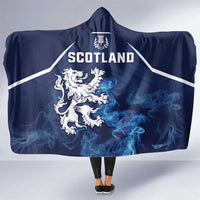 Scotland Rugby Hooded Blanket Go Scottish Thistle Unique Style