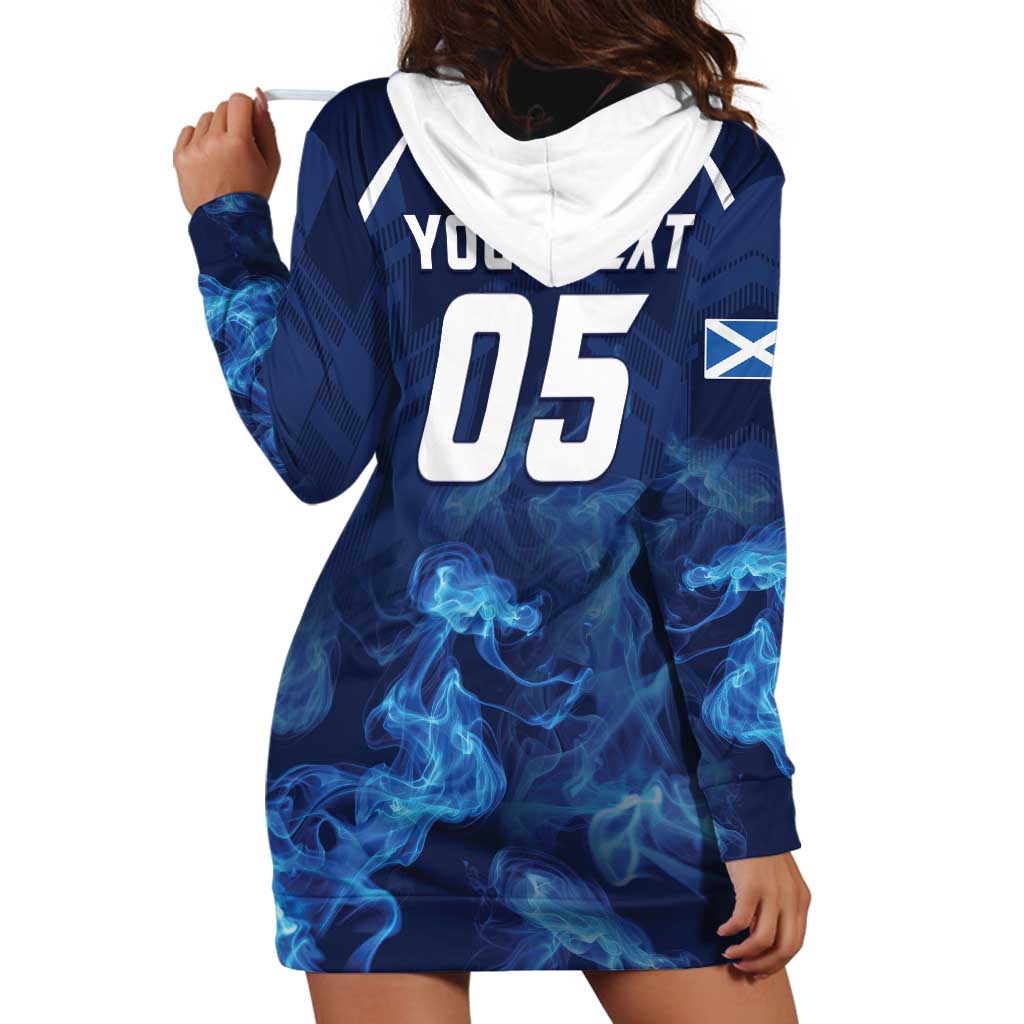 Scotland Rugby Custom Hoodie Dress Go Scottish Thistle Unique Style