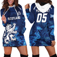 Scotland Rugby Custom Hoodie Dress Go Scottish Thistle Unique Style