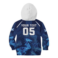 Scotland Rugby Custom Kid Hoodie Go Scottish Thistle Unique Style