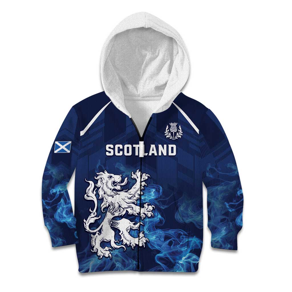 Scotland Rugby Custom Kid Hoodie Go Scottish Thistle Unique Style