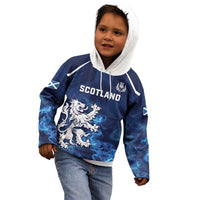 Scotland Rugby Custom Kid Hoodie Go Scottish Thistle Unique Style