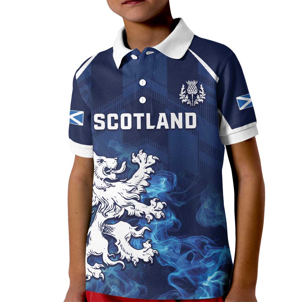 Scotland Rugby Custom Kid Polo Shirt Go Scottish Thistle Unique Style