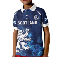Scotland Rugby Custom Kid Polo Shirt Go Scottish Thistle Unique Style