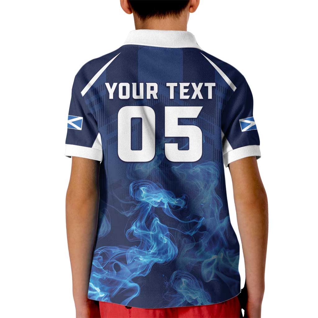 Scotland Rugby Custom Kid Polo Shirt Go Scottish Thistle Unique Style
